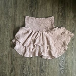 Pink Flowy Skirt